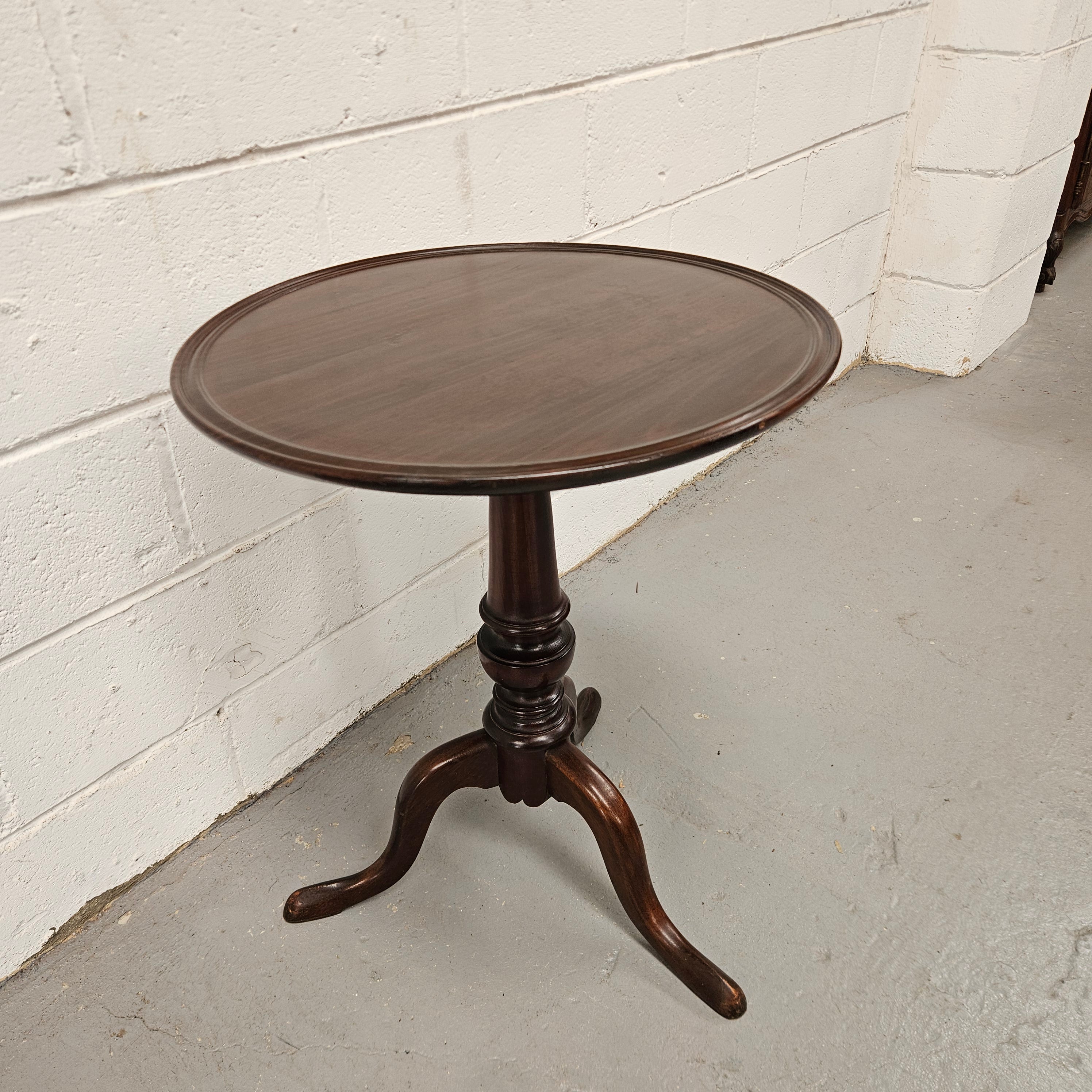 Lovely Walnut Tripod Wine Table | Antique & Vintage | Moonee Ponds Antiques | Australia Wide