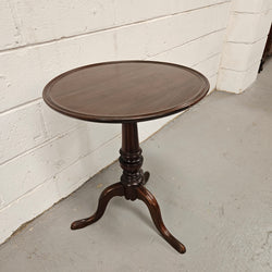 Lovely Walnut Tripod Wine Table | Antique & Vintage | Moonee Ponds Antiques | Australia Wide Delivery