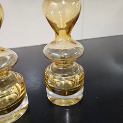 Pair of Swedish Mid Century Glass Vases | Antique & Vintage | Moonee Ponds Antiques | Australia Wide Delivery