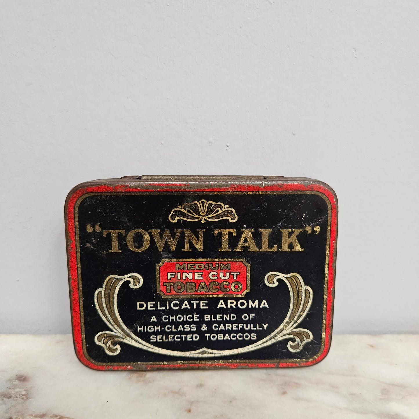 Vintage Australian "Town Talk" Tobacco Tin 2oz