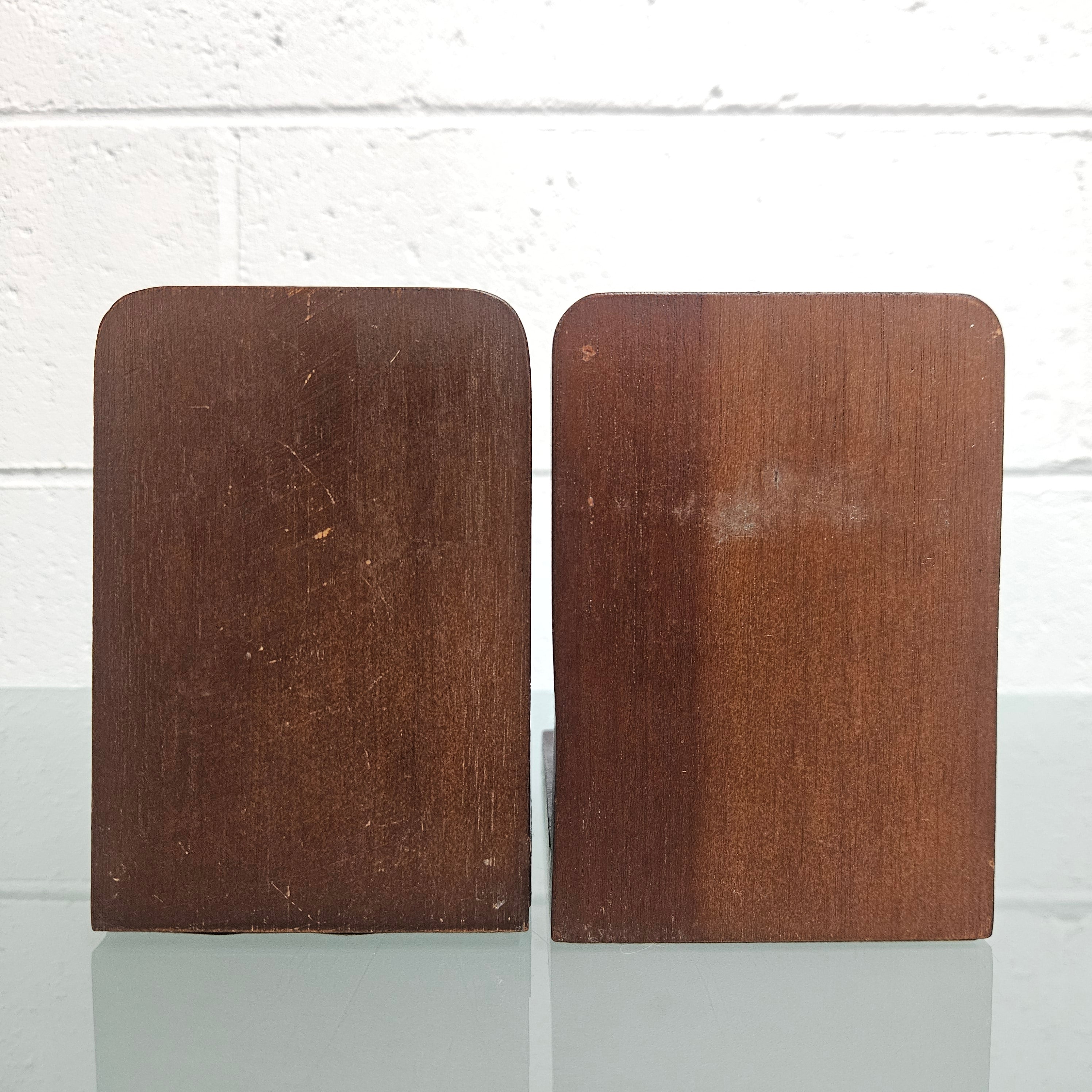 Pair of Vintage World Globe Bookends | Antique & Vintage | Moonee Ponds Antiques | Australia Wide Delivery
