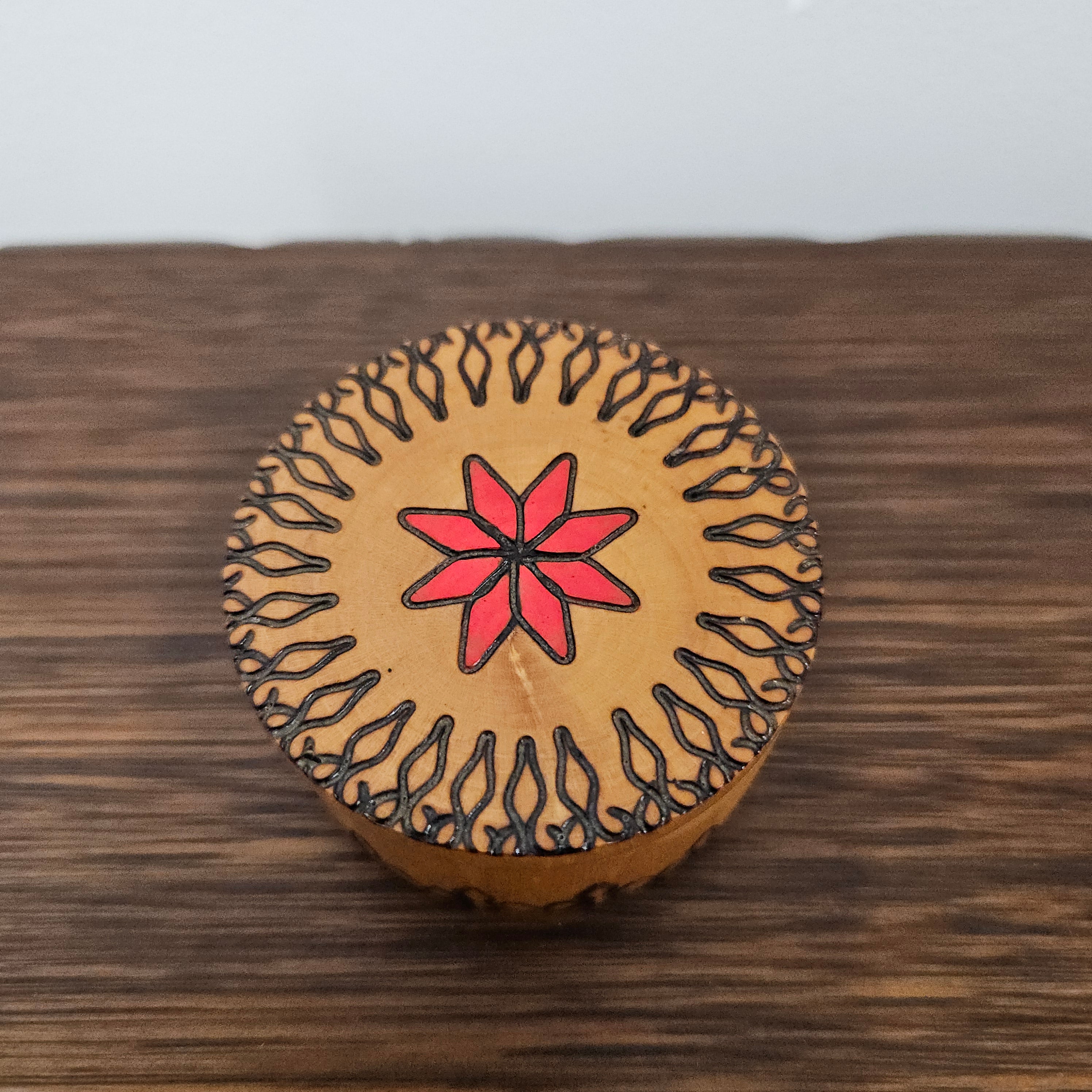 Poker Worked Trinket Box | Antique & Vintage | Moonee Ponds Antiques | Australia Wide Delivery