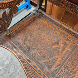 Syrian Campaign Bench Seat | Antique & Vintage | Moonee Ponds Antiques | Australia Wide Delivery