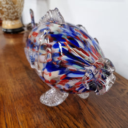 Very Large Mid Century Modern Murano Glass Fish Sculpture