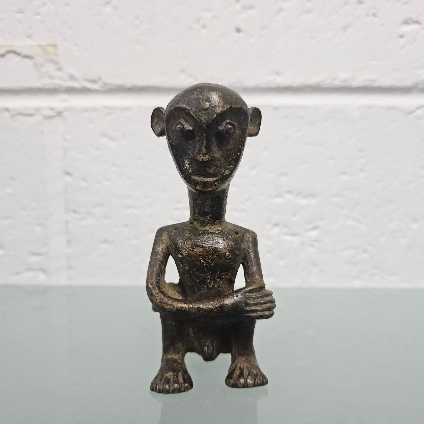 Antique African Bronze Ancestral Figure