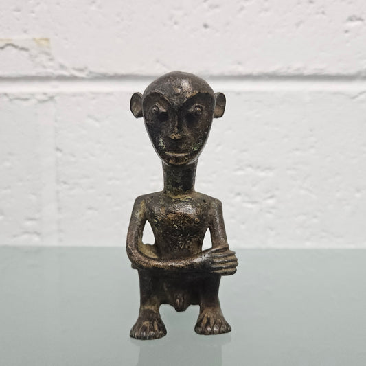 Antique African Bronze Ancestral Figure