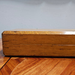 Edwardian Stoneware & Silver Plate Crumb Scoop In Original Box | Antique & Vintage | Moonee Ponds Antiques | Australia Wide Delivery
