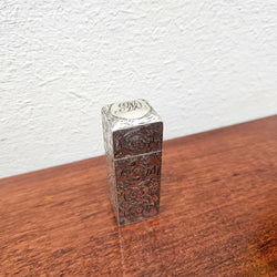 Stunning Sampson Moderna Co Silver Scent Bottle Superbly Engraved Case Circa 1880 | Antique & Vintage | Moonee Ponds Antiques | Australia Wide Delivery