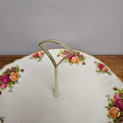 Royal Albert "Old Country Roses" Cake Stand | Antique & Vintage | Moonee Ponds Antiques | Australia Wide Delivery