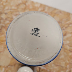 Crown Devon Cobalt Blue Lidded Vase | Antique & Vintage | Moonee Ponds Antiques | Australia Wide Delivery