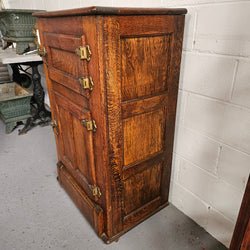 Vintage Oak Ice Chest | Antique & Vintage | Moonee Ponds Antiques | Australia Wide Delivery