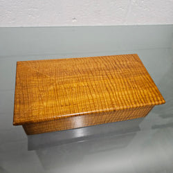 Vintage Tiger Maple Box | Antique & Vintage | Moonee Ponds Antiques | Australia Wide Delivery