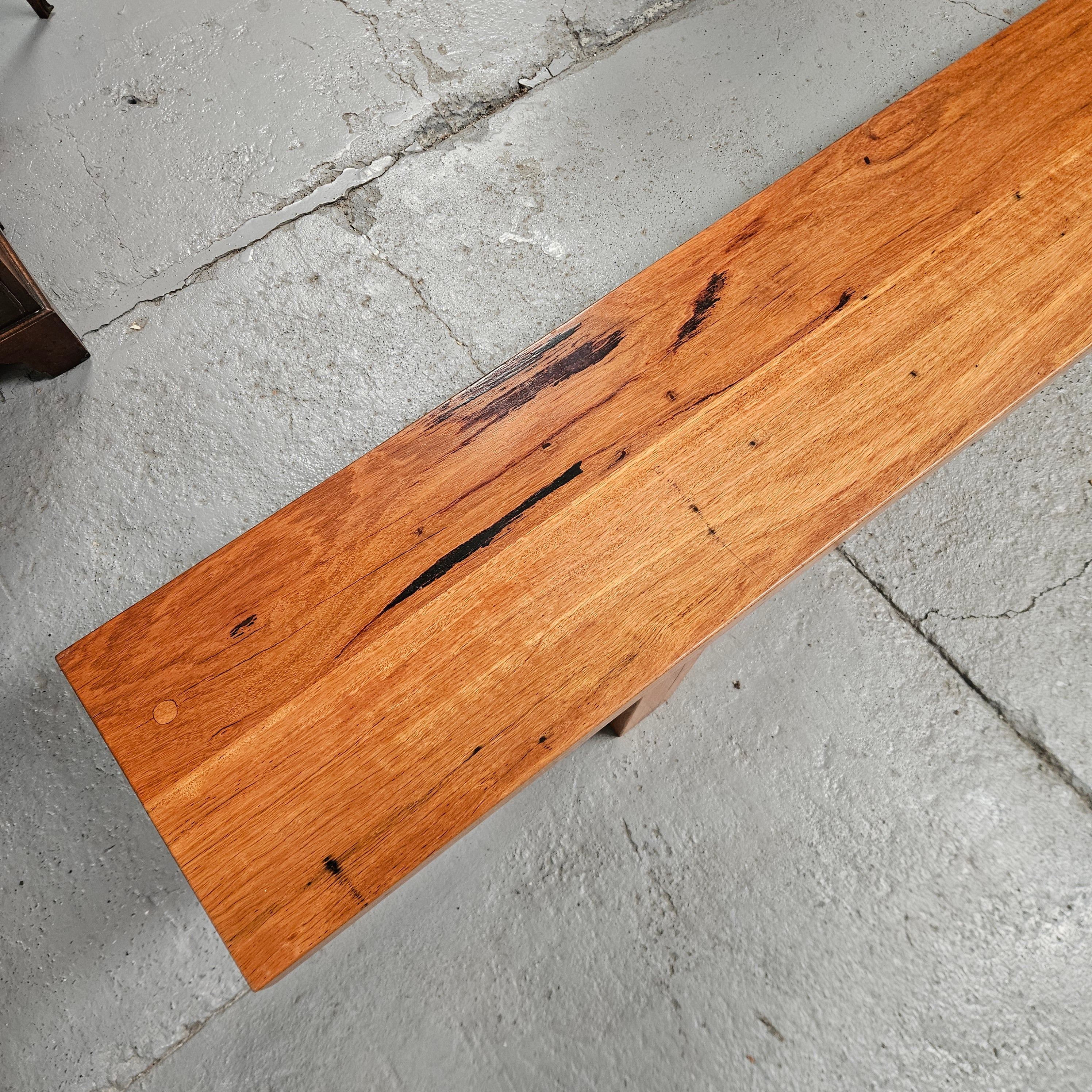 Stunning Reclaimed Blue Gum Bench Seat | Antique & Vintage | Moonee Ponds Antiques | Australia Wide Delivery