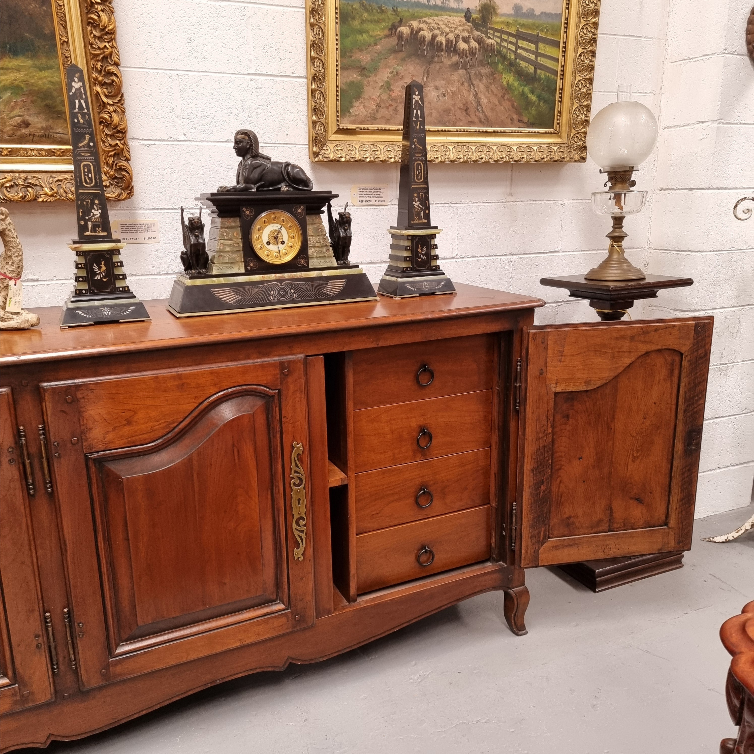 Magnificent Vintage French High Quality Custom Made Five Door Sideboard | Antique & Vintage | Moonee Ponds Antiques | Australia Wide Delivery