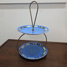 Art Deco Two Tier Dessert Stand