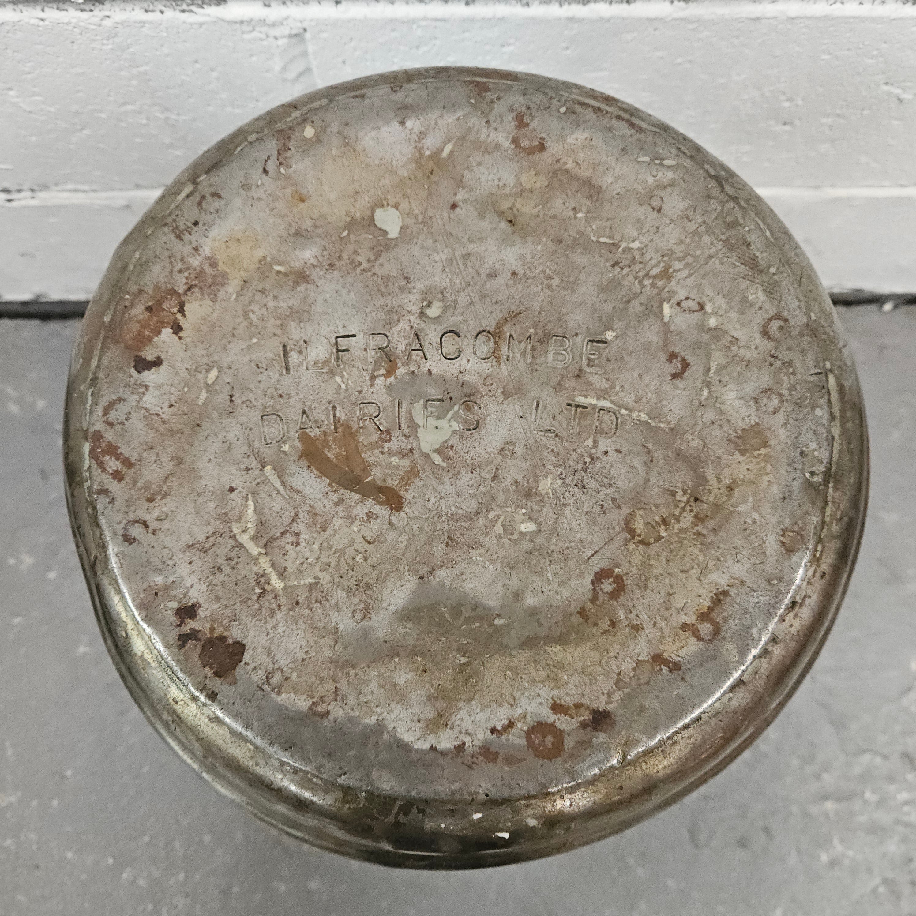 Signed Medium Metal Milk Canister/Churn | Antique & Vintage | Moonee Ponds Antiques | Australia Wide Delivery