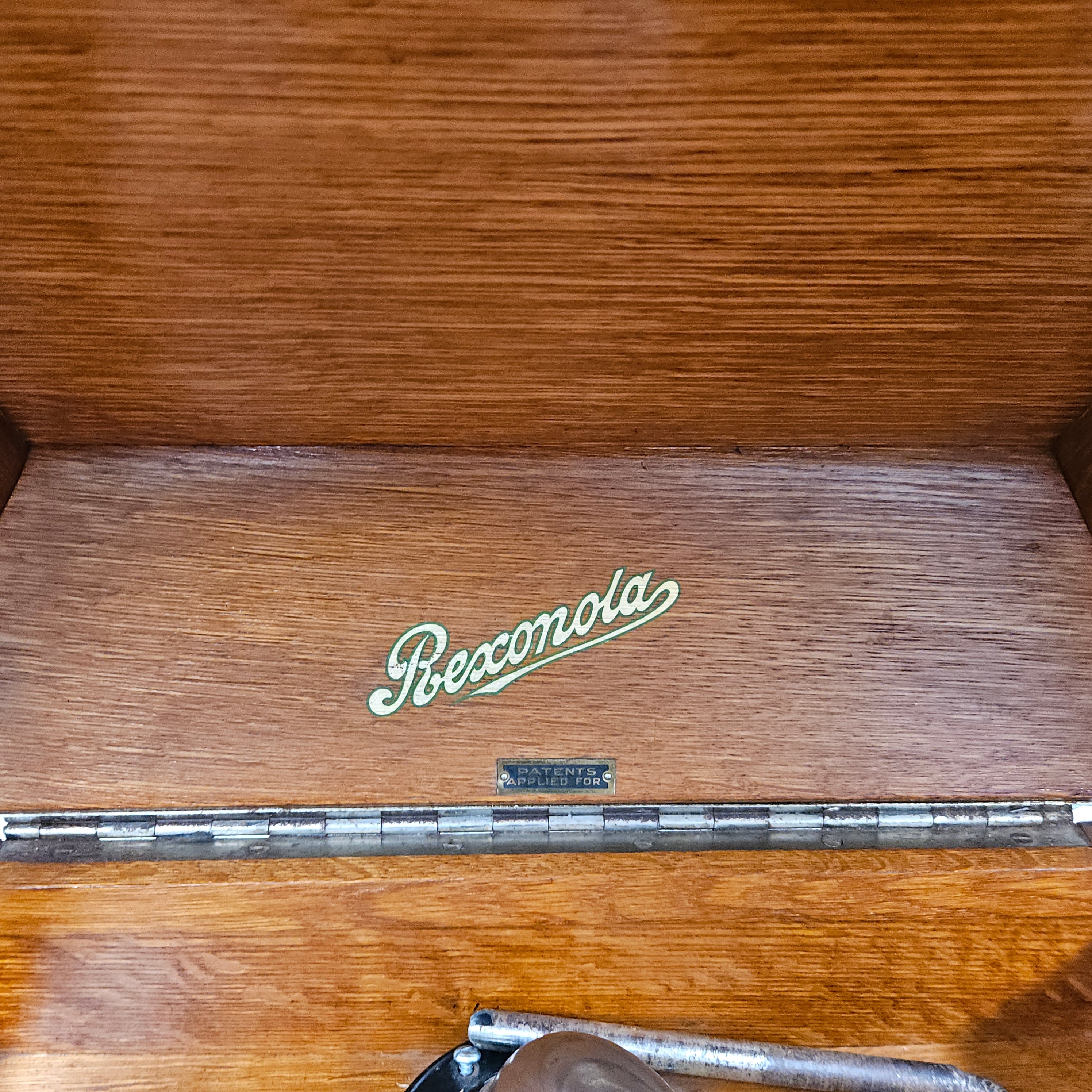 Vintage Oak Cased Gramophone