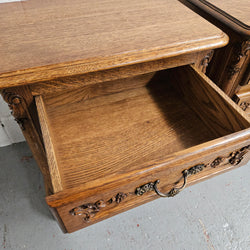 French Oak Louis XVI Style Bedsides | Antique & Vintage | Moonee Ponds Antiques | Australia Wide Delivery