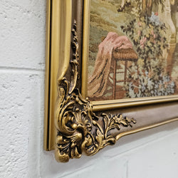 Vintage Framed Classical Wall Tapestry | Antique & Vintage | Moonee Ponds Antiques | Australia Wide Delivery
