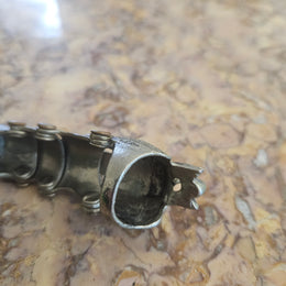 Vintage Silver Metal Gothic Full Finger Claw Ring/Pendant