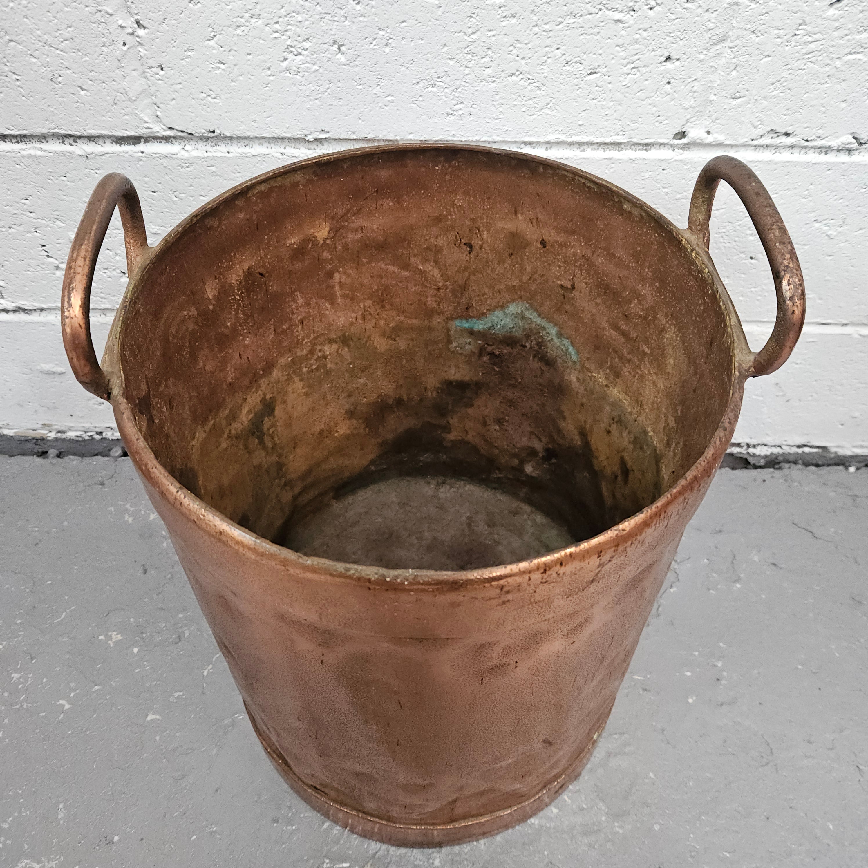 Copper & Brass Umbrella Holder/Container | Antique & Vintage | Moonee Ponds Antiques | Australia Wide Delivery