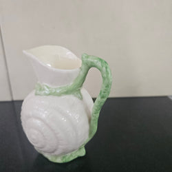 Belleek Nautilus Cream Jug | Antique & Vintage | Moonee Ponds Antiques | Australia Wide Delivery