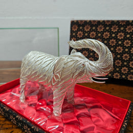Vintage Elephant Statue in Orig. Box