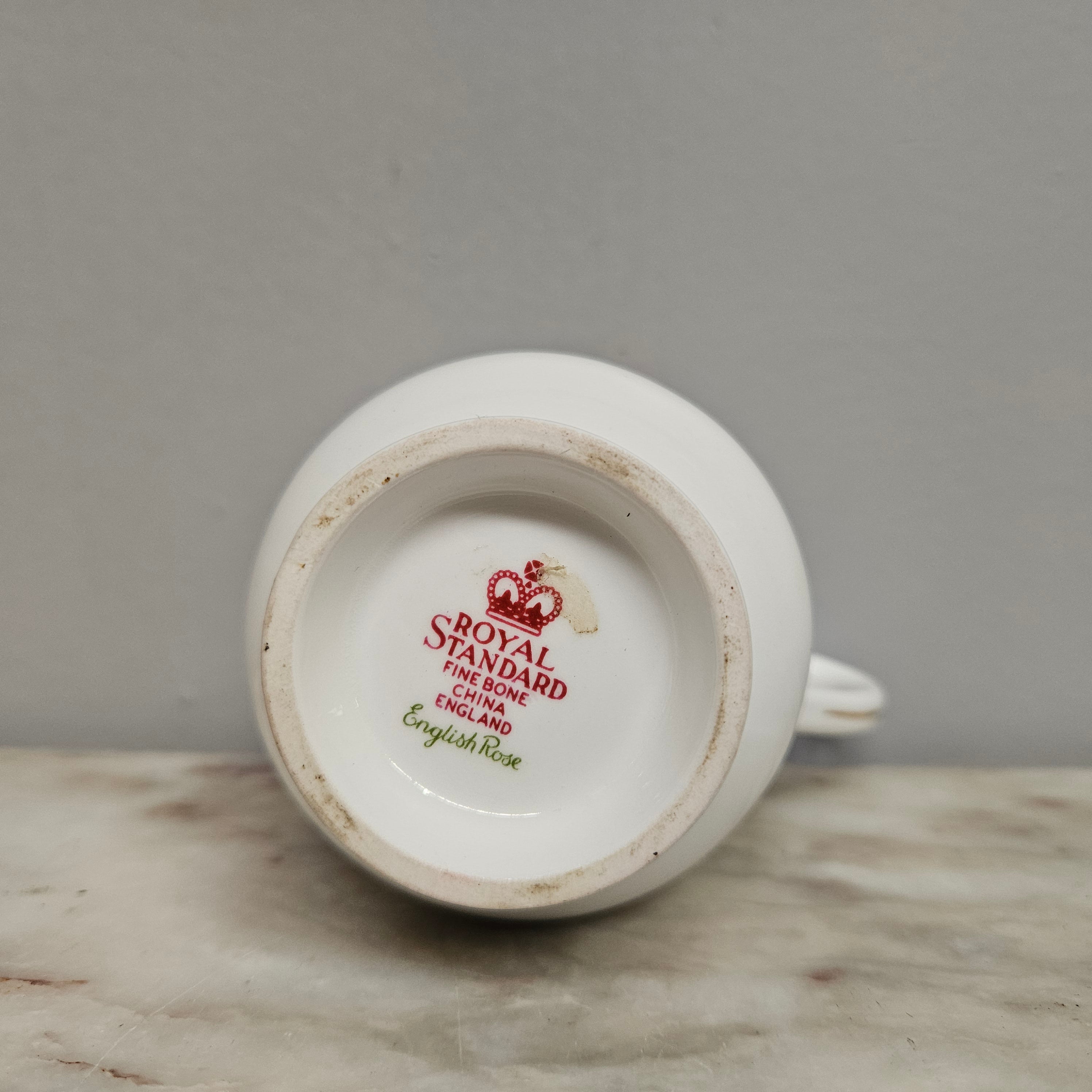 Vintage Royal Standard 'English Rose' Milk Jug | Antique & Vintage | Moonee Ponds Antiques | Australia Wide Delivery