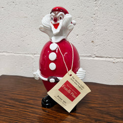 Very Rare Murano Glass Christmas Clown By Fratelli Pitau | Antique & Vintage | Moonee Ponds Antiques | Australia Wide Delivery