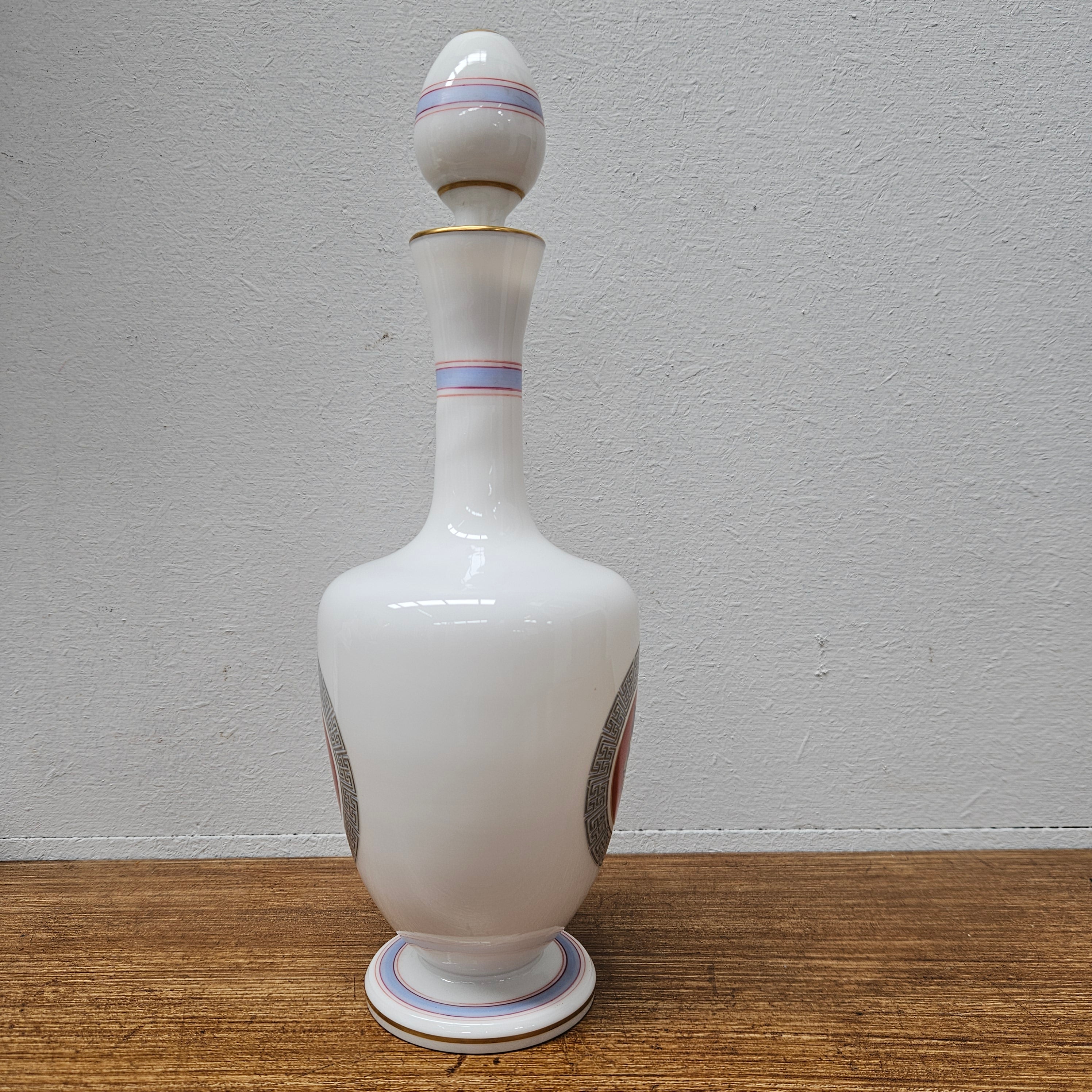 French Opaline Glass Carafe 'Empire Style' | Antique & Vintage | Moonee Ponds Antiques | Australia Wide Delivery