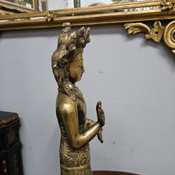 Antique Tibetan Bronze Dipankara Buddha Statue