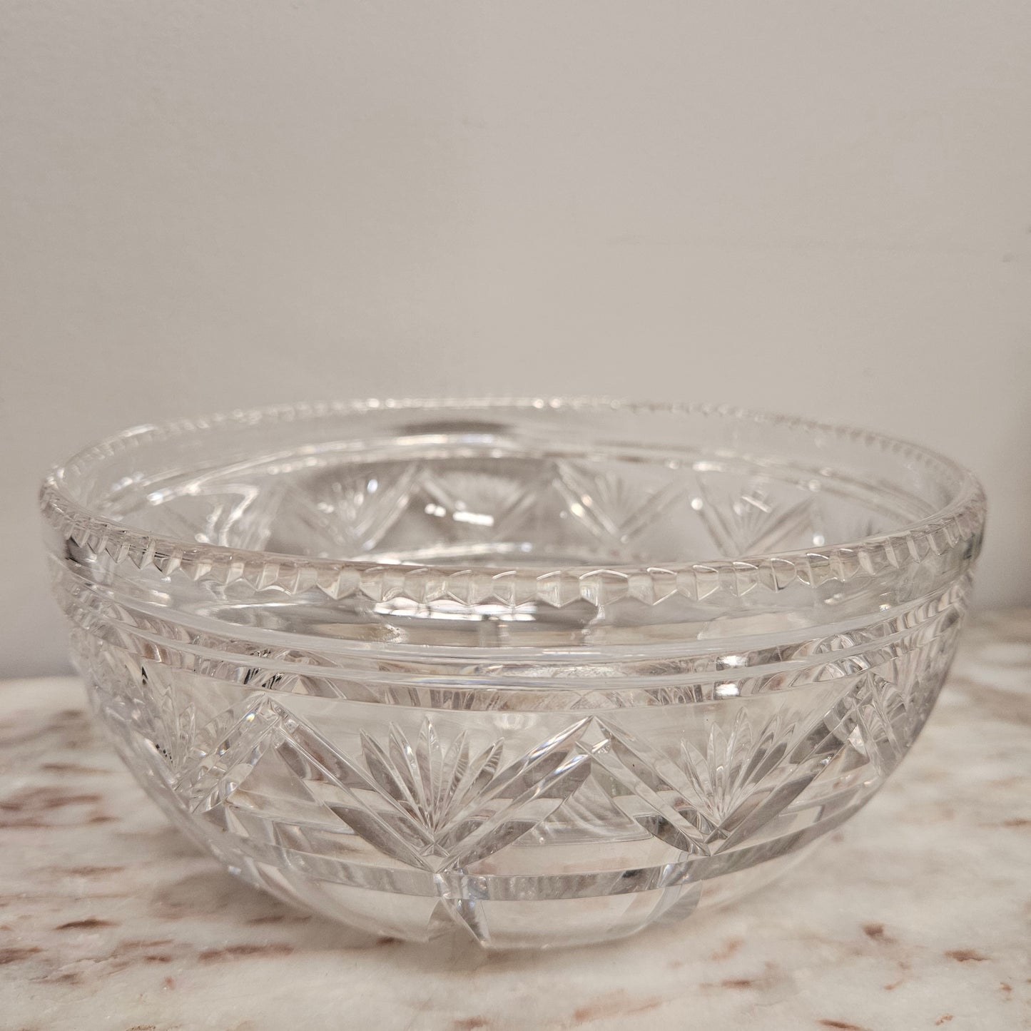 Antique Stuart Crystal Bowl