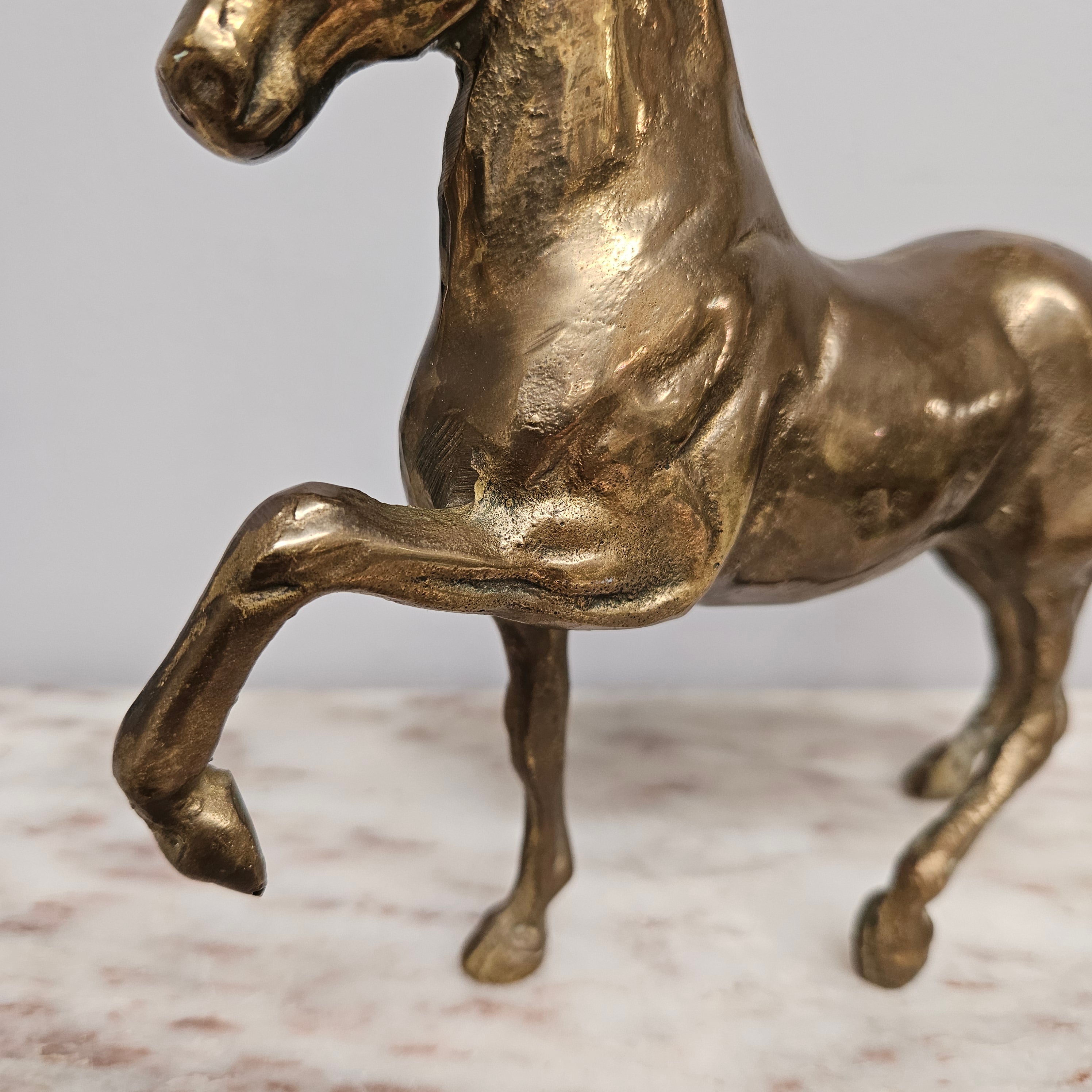 Vintage Bronze Prancing Horse | Antique & Vintage | Moonee Ponds Antiques | Australia Wide Delivery