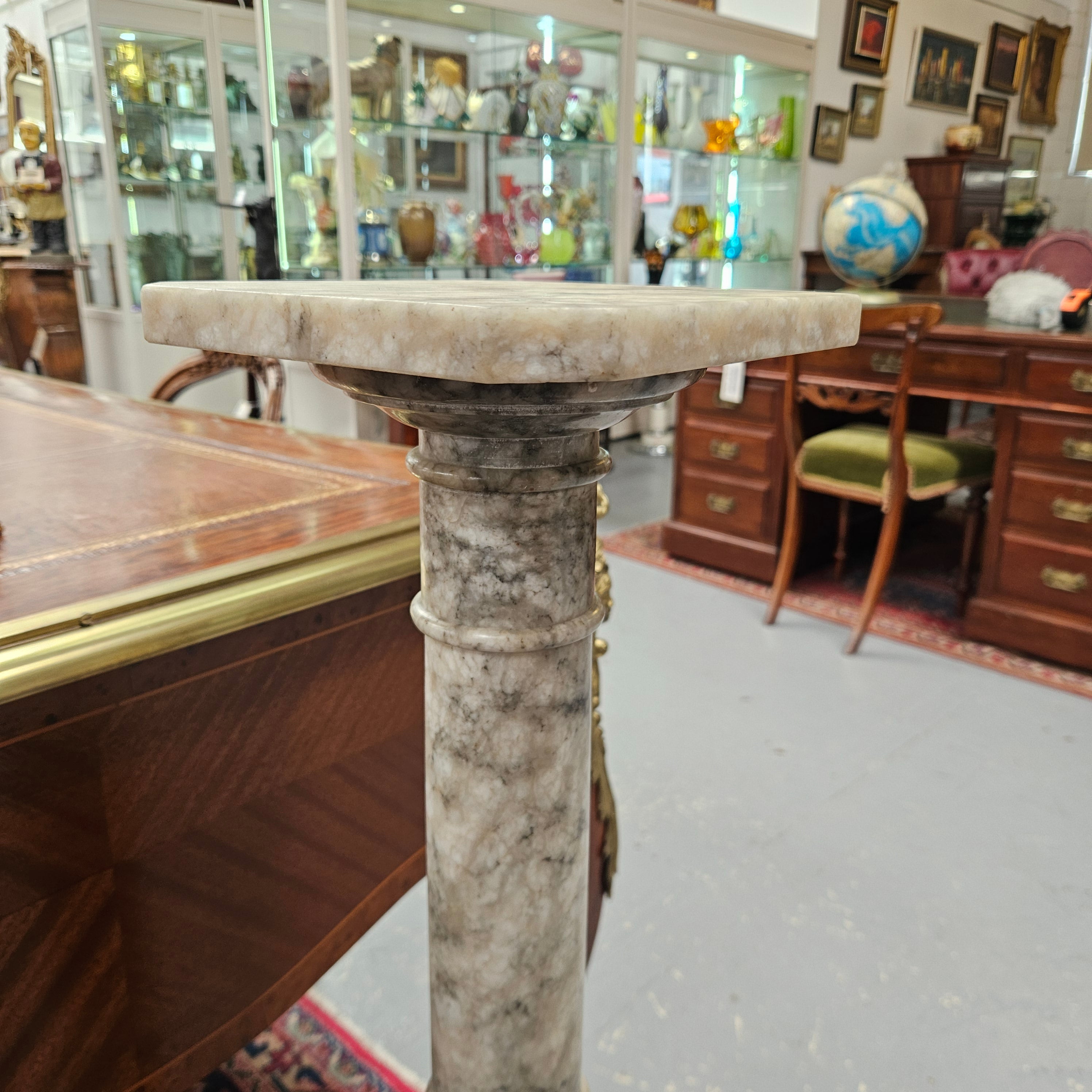 Vintage Marble Column Pedestal | Antique & Vintage | Moonee Ponds Antiques | Australia Wide