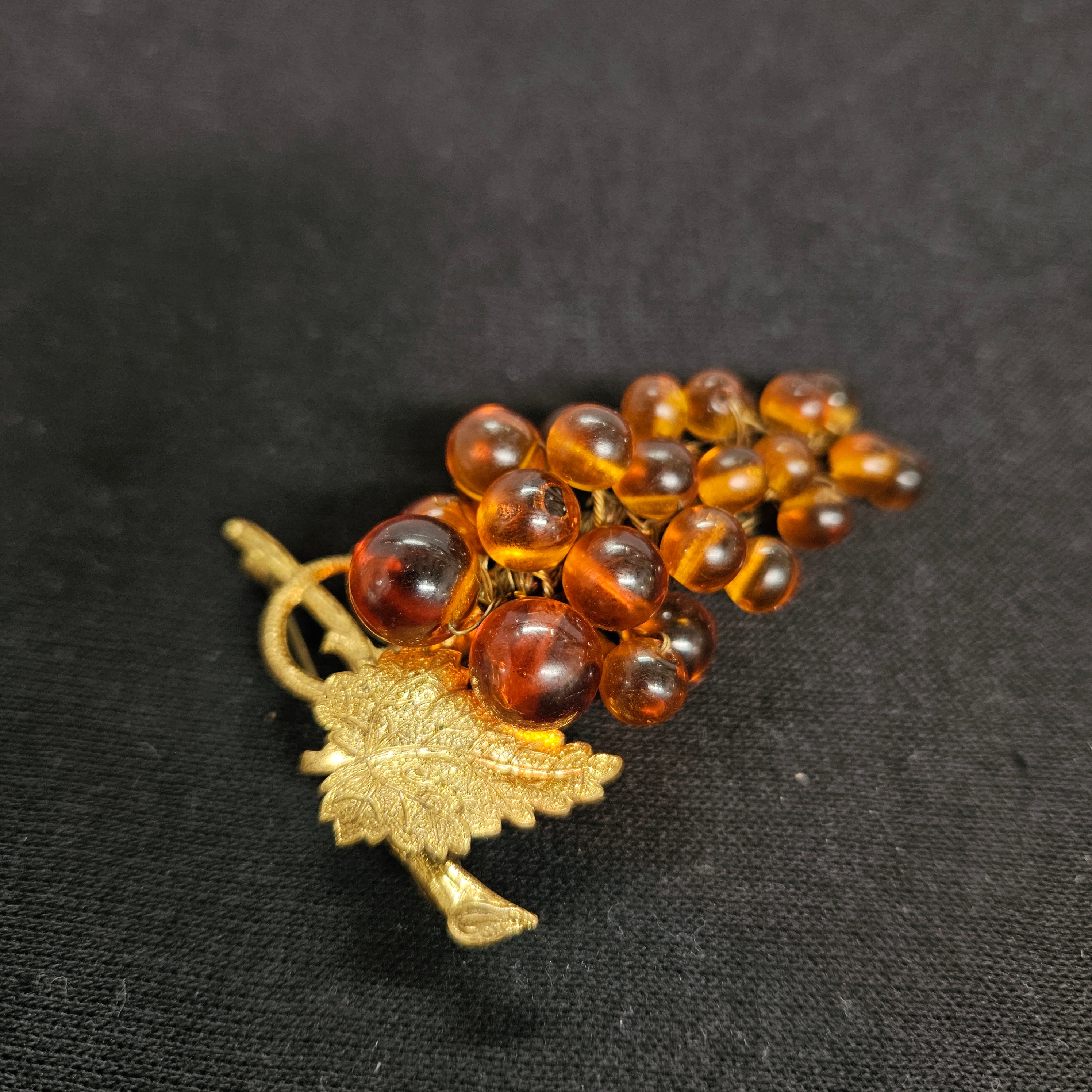 Interesting Vintage Grapes Brooch | Antique & Vintage | Moonee Ponds Antiques | Australia Wide