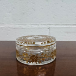 Antique Gilt & Crystal Glass Box | Antique & Vintage | Moonee Ponds Antiques | Australia Wide Delivery