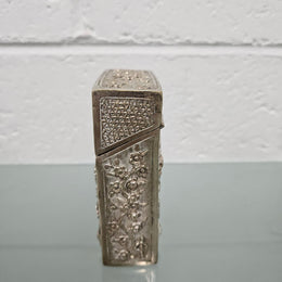 Decorative Vintage Asian Silver Trinket Box