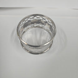 Pair Antique Sterling Silver Pierced Serviette Rings | Antique & Vintage | Moonee Ponds Antiques | Australia Wide Delivery