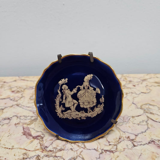 French Limoges Porcelain Miniature Plate