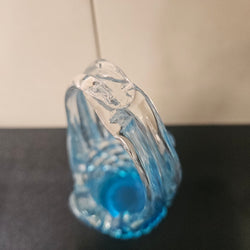 Interesting Vintage Art Glass Basket Vase | Antique & Vintage | Moonee Ponds Antiques | Australia Wide Delivery