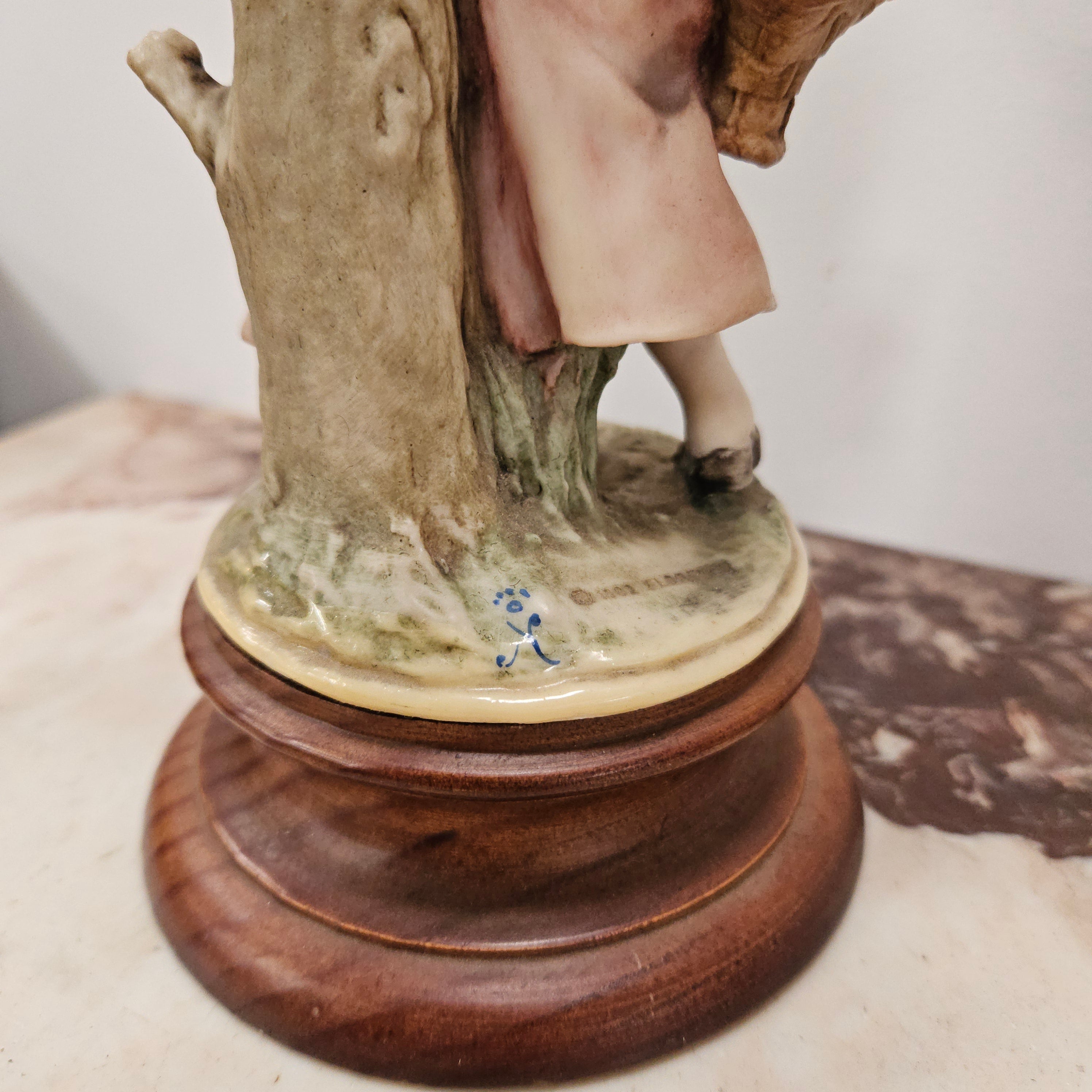 Capodimonte Signed Figurine | Antique & Vintage | Moonee Ponds Antiques | Australia Wide Delivery