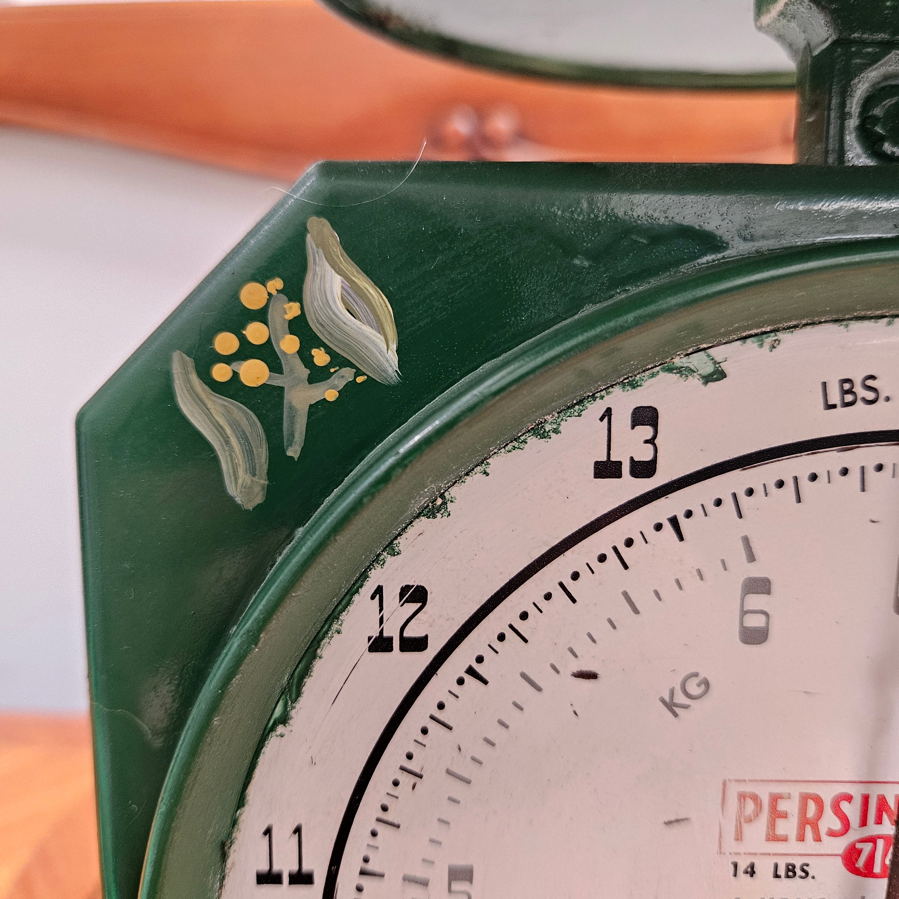 Vintage Persinware Kitchen Scales | Antique & Vintage | Moonee Ponds Antiques | Australia Wide Delivery