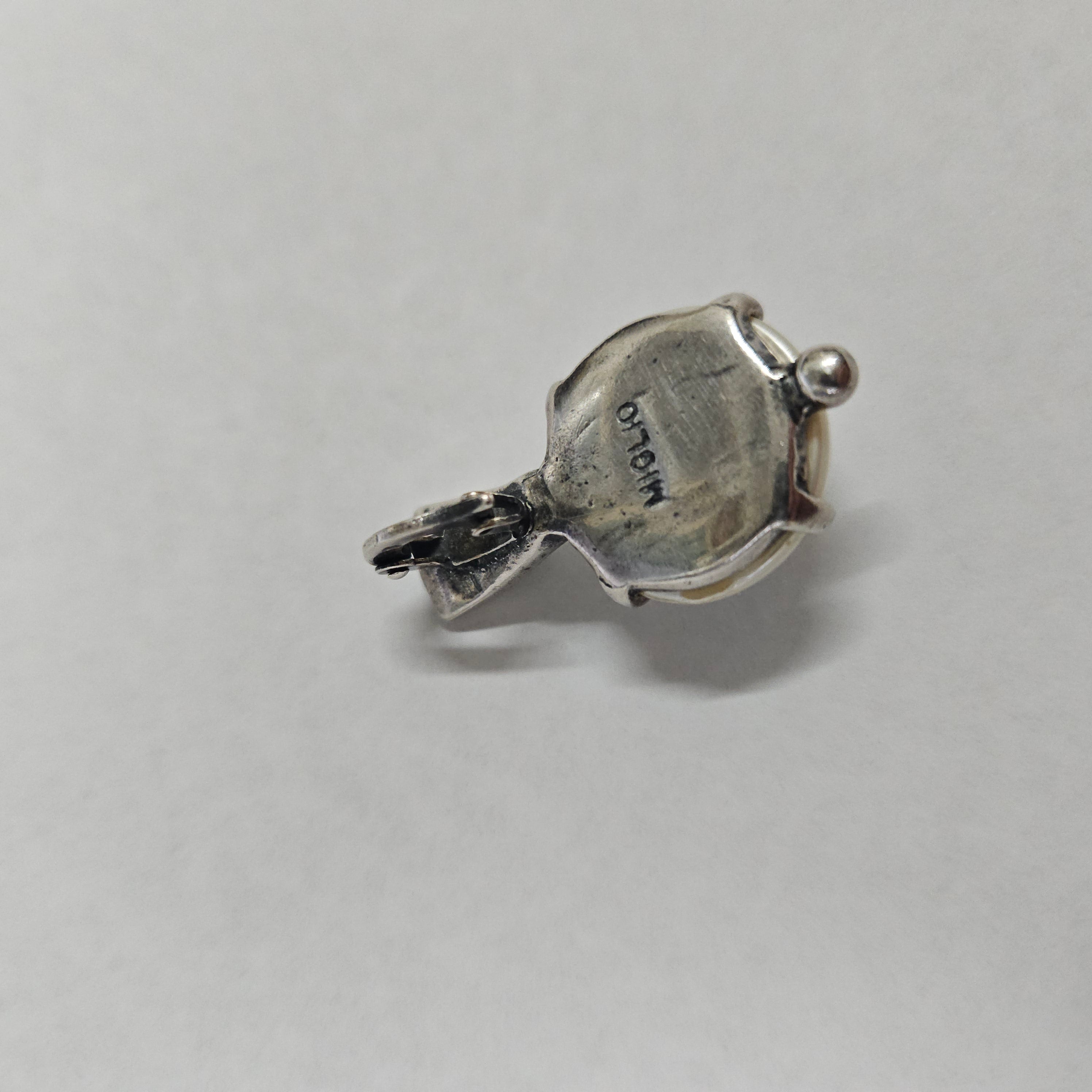Signed Miglio Pearl Pendent | Antique & Vintage | Moonee Ponds Antiques | Australia Wide Delivery