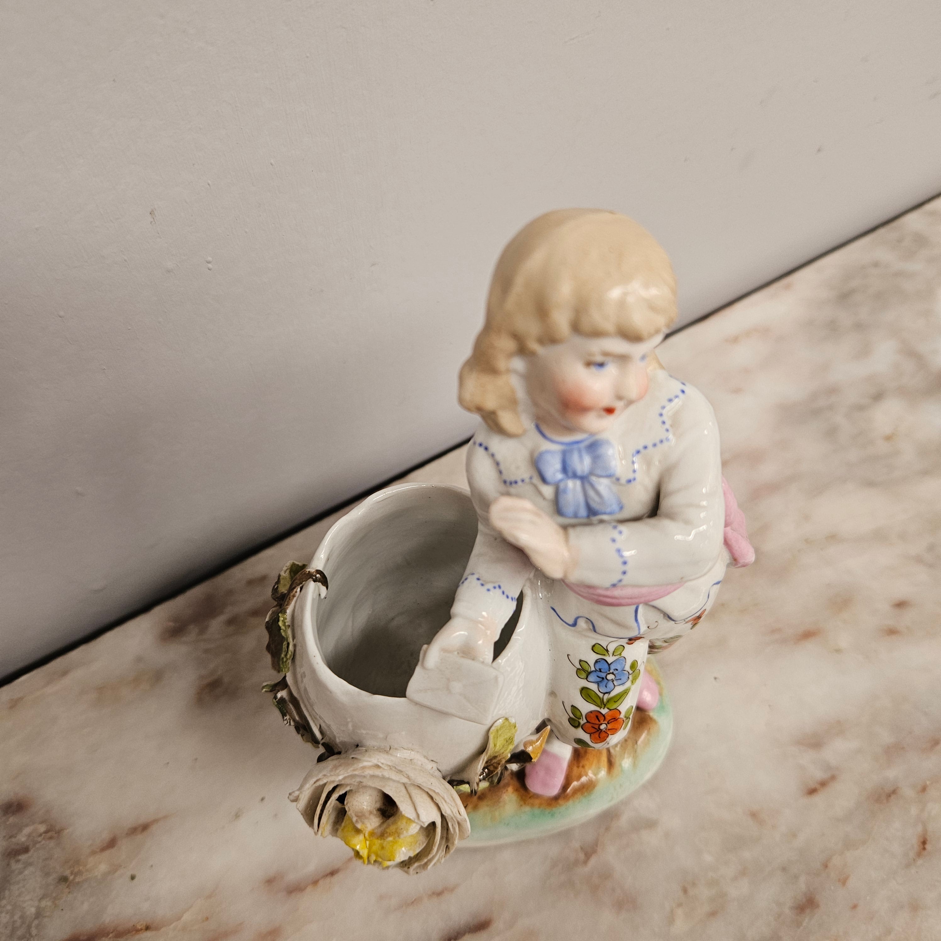 Conta & Boehme German Boy Vase | Antique & Vintage | Moonee Ponds Antiques | Australia Wide