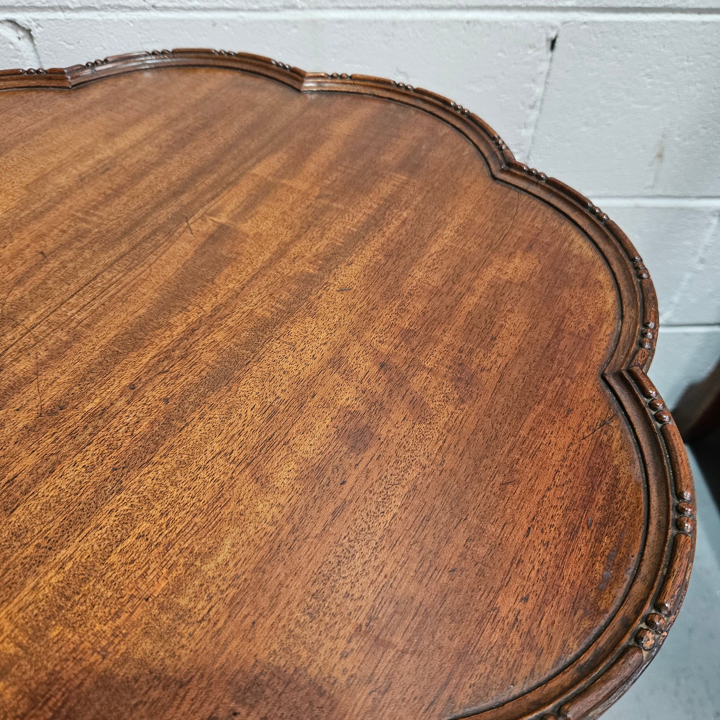 Vintage Mahogany Wine Table