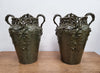 Stunning Pair Of Bronze Art Nouveau Vases by French Sculptor H. Bureau C:1890 | Antique & Vintage | Moonee Ponds Antiques | Australia Wide Delivery