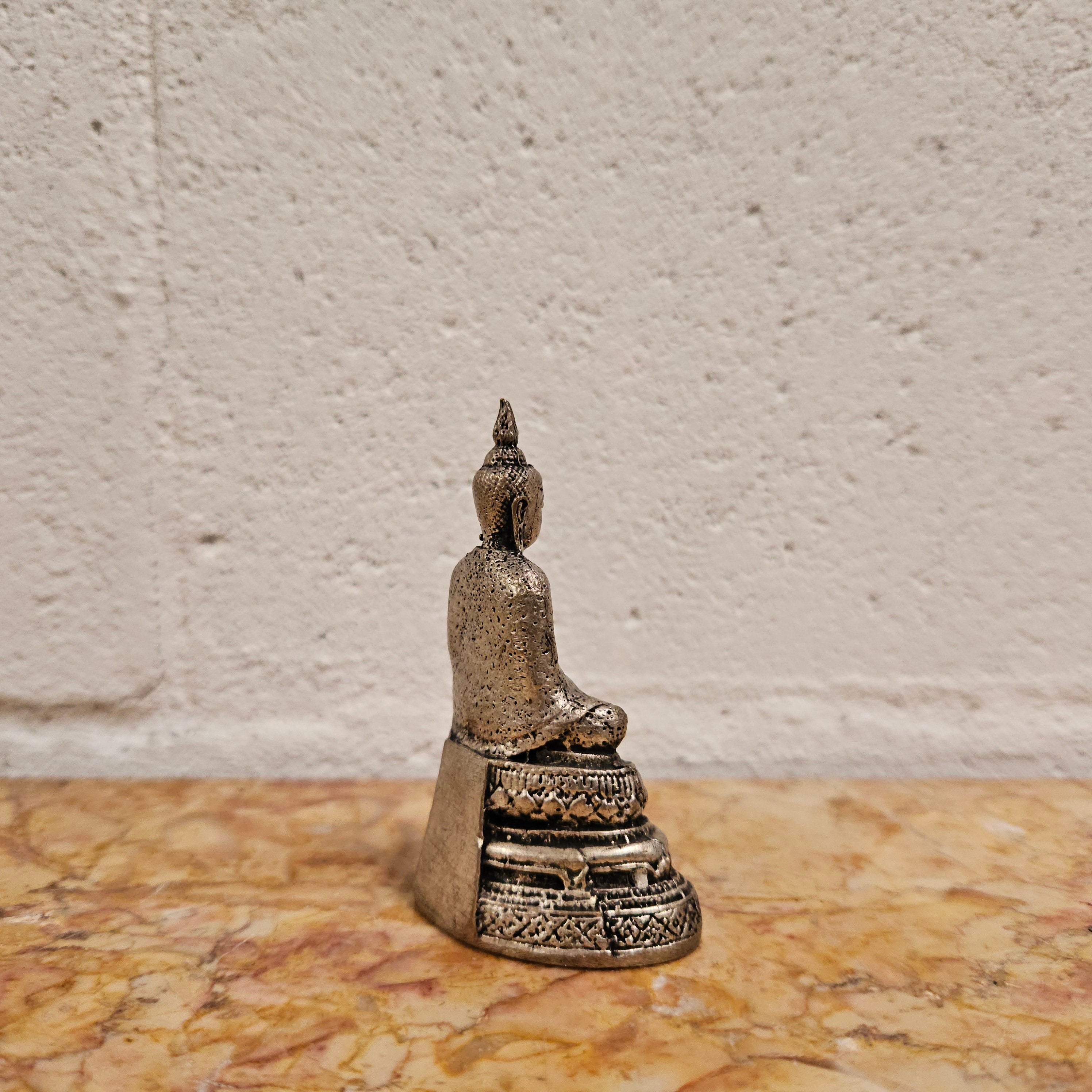 Vintage Silver Bhudda Thailand | Antique & Vintage | Moonee Ponds Antiques | Australia Wide Delivery