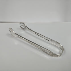 Chinese Export Sterling Silver Sugar Tongs | Antique & Vintage | Moonee Ponds Antiques | Australia Wide Delivery