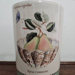 Vintage Sarah's Garden Large Storage Jar With Lid