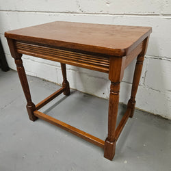 Set of Three Oak Side Tables | Antique & Vintage | Moonee Ponds Antiques | Australia Wide Delivery
